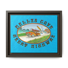 Load image into Gallery viewer, KC 2025 GREAT HIGHWAY Framed Art Print on canvas.