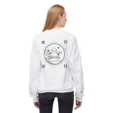 Load image into Gallery viewer, TAI CHI TAO Unisex Midweight Softstyle Fleece Crewneck Sweatshirt FRONT & BACK