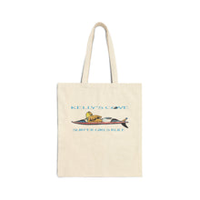 Load image into Gallery viewer, KC 2007 SURFER GIRLS RULE Cotton Canvas Tote Bag