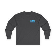Load image into Gallery viewer, KC 2026 OCEAN BEACH SURF DESIGN Long Sleeve Tee — KC LOGO FRONT, OBSD ON BACK.