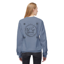 Load image into Gallery viewer, TAI CHI TAO Unisex Midweight Softstyle Fleece Crewneck Sweatshirt FRONT & BACK