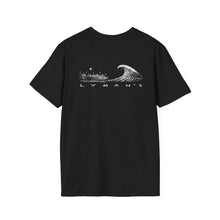 Load image into Gallery viewer, LYMANS Unisex Softstyle T-Shirt FRONT & BACK