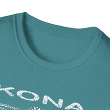 Load image into Gallery viewer, KONA LOCAL WHTE Unisex Softstyle T-Shirt FRONT ONLY
