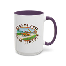 Load image into Gallery viewer, KC 2025 GREAT HIGHWAY Kellys Cove Coffee Mug,Campfire Mugs, Nature Lover Gift, Road Trip Essentials, Personalized Travel Mug, Cozy Cabin Decor