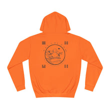 Load image into Gallery viewer, TAI CHI TAO Unisex College Hoodie FRONT & BACK