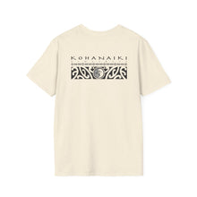 Load image into Gallery viewer, Kohanaiiki Pinetrees Front & Back Unisex Graphic T-Shirt - Softstyle Tribal Design