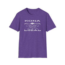 Load image into Gallery viewer, KONA LOCAL WHTE Unisex Softstyle T-Shirt FRONT ONLY