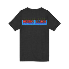 Load image into Gallery viewer, KC 2026 OCEAN BEACH SURF DESIGN Ocean Beach Kelly's Cove V-Neck Tee — Surf Graphic San Francisco T-Shirt