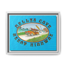 Load image into Gallery viewer, KC 2025 GREAT HIGHWAY Framed Art Print on canvas.