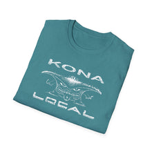 Load image into Gallery viewer, KONA LOCAL WHTE Unisex Softstyle T-Shirt FRONT ONLY