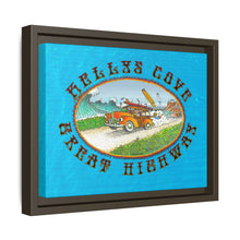Load image into Gallery viewer, KC 2025 GREAT HIGHWAY Framed Art Print on canvas.
