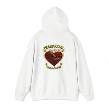 Load image into Gallery viewer, Kellys Cove Forever Unisex Heavy Blend™ Hooded Sweatshirt - Like a phoenix rising out of it's ashes, "Kellys Cove Forever" is a classic all time favorite. Stay warm during those cold foggy sessions at the beach.