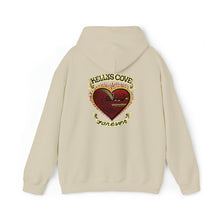 Load image into Gallery viewer, Kellys Cove Forever Unisex Heavy Blend™ Hooded Sweatshirt - Like a phoenix rising out of it's ashes, "Kellys Cove Forever" is a classic all time favorite. Stay warm during those cold foggy sessions at the beach.