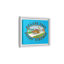 Load image into Gallery viewer, KC 2025 GREAT HIGHWAY Framed Art Print on canvas.