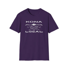 Load image into Gallery viewer, KONA LOCAL WHTE Unisex Softstyle T-Shirt FRONT ONLY
