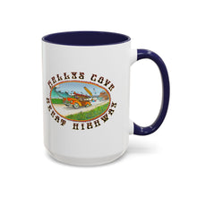 Load image into Gallery viewer, KC 2025 GREAT HIGHWAY Kellys Cove Coffee Mug,Campfire Mugs, Nature Lover Gift, Road Trip Essentials, Personalized Travel Mug, Cozy Cabin Decor