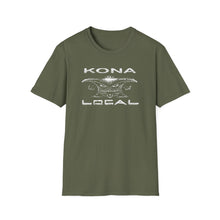 Load image into Gallery viewer, KONA LOCAL WHTE Unisex Softstyle T-Shirt FRONT ONLY