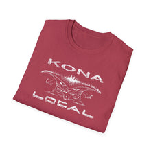 Load image into Gallery viewer, KONA LOCAL WHTE Unisex Softstyle T-Shirt FRONT ONLY