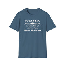Load image into Gallery viewer, KONA LOCAL WHTE Unisex Softstyle T-Shirt FRONT ONLY
