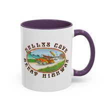 Load image into Gallery viewer, KC 2025 GREAT HIGHWAY Kellys Cove Coffee Mug,Campfire Mugs, Nature Lover Gift, Road Trip Essentials, Personalized Travel Mug, Cozy Cabin Decor