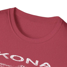 Load image into Gallery viewer, KONA LOCAL WHTE Unisex Softstyle T-Shirt FRONT ONLY