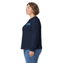 Load image into Gallery viewer, KC 2026 OCEAN BEACH SURF DESIGN Long Sleeve Tee — KC LOGO FRONT, OBSD ON BACK.