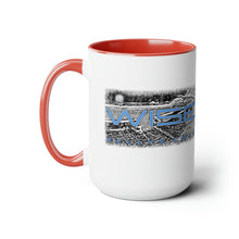 Load image into Gallery viewer, g.2023 KC BOB WISE Two-Tone Coffee Mugs, 15oz
