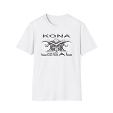 Load image into Gallery viewer, KONA LOCAL BLK Unisex Softstyle T-Shirt FRONT ONLY