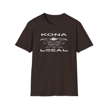 Load image into Gallery viewer, KONA LOCAL WHTE Unisex Softstyle T-Shirt FRONT ONLY