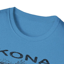 Load image into Gallery viewer, KONA LOCAL BLK Unisex Softstyle T-Shirt FRONT ONLY