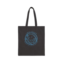 Load image into Gallery viewer, KC 2019 CAROL SCHULDT QUEEN OF OCEAN BEACH Cotton Canvas Tote Bag in Natural or Black