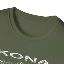 Load image into Gallery viewer, KONA LOCAL WHTE Unisex Softstyle T-Shirt FRONT ONLY