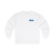 Load image into Gallery viewer, KC 2026 OCEAN BEACH SURF DESIGN Long Sleeve Tee — KC LOGO FRONT, OBSD ON BACK.