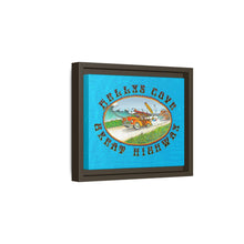 Load image into Gallery viewer, KC 2025 GREAT HIGHWAY Framed Art Print on canvas.