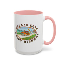 Load image into Gallery viewer, KC 2025 GREAT HIGHWAY Kellys Cove Coffee Mug,Campfire Mugs, Nature Lover Gift, Road Trip Essentials, Personalized Travel Mug, Cozy Cabin Decor