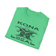 Load image into Gallery viewer, KONA LOCAL BLK Unisex Softstyle T-Shirt FRONT ONLY