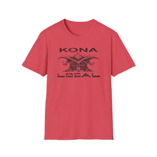 Load image into Gallery viewer, KONA LOCAL BLK Unisex Softstyle T-Shirt FRONT ONLY