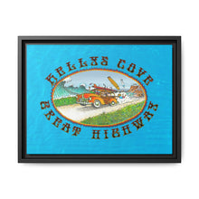 Load image into Gallery viewer, KC 2025 GREAT HIGHWAY Framed Art Print on canvas.