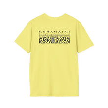 Load image into Gallery viewer, Kohanaiiki Pinetrees Front & Back Unisex Graphic T-Shirt - Softstyle Tribal Design