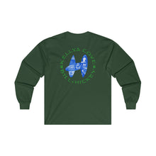 Load image into Gallery viewer, g1.2021 Kellys Cove Bill Hickey Cotton Long Sleeve Tee. Design on front and back.