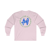 Load image into Gallery viewer, g1.2021 Kellys Cove Bill Hickey Cotton Long Sleeve Tee. Design on front and back.
