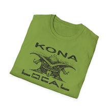 Load image into Gallery viewer, KONA LOCAL BLK Unisex Softstyle T-Shirt FRONT ONLY