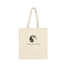 Load image into Gallery viewer, TAI CHI TAO Cotton Canvas Tote Bag