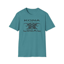 Load image into Gallery viewer, KONA LOCAL BLK Unisex Softstyle T-Shirt FRONT ONLY