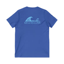 Load image into Gallery viewer, KC 2007 SURFER GIRLS RULE Unisex Jersey Short Sleeve V-Neck Tee