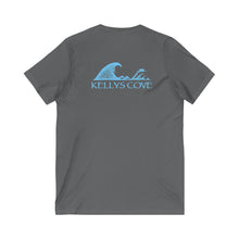 Load image into Gallery viewer, KC 2007 SURFER GIRLS RULE Unisex Jersey Short Sleeve V-Neck Tee