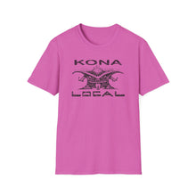 Load image into Gallery viewer, KONA LOCAL BLK Unisex Softstyle T-Shirt FRONT ONLY