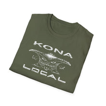 Load image into Gallery viewer, KONA LOCAL WHTE Unisex Softstyle T-Shirt FRONT ONLY