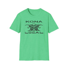 Load image into Gallery viewer, KONA LOCAL BLK Unisex Softstyle T-Shirt FRONT ONLY