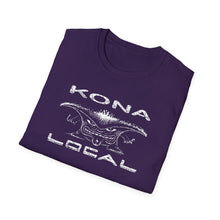 Load image into Gallery viewer, KONA LOCAL WHTE Unisex Softstyle T-Shirt FRONT ONLY